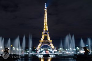 Night View of the Eiffel Tower