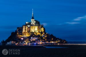 Night View of Mont Saint-Michel