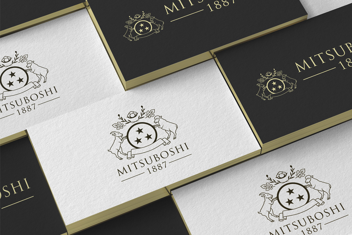 MITSUBOSHI 1887 Logo printing image