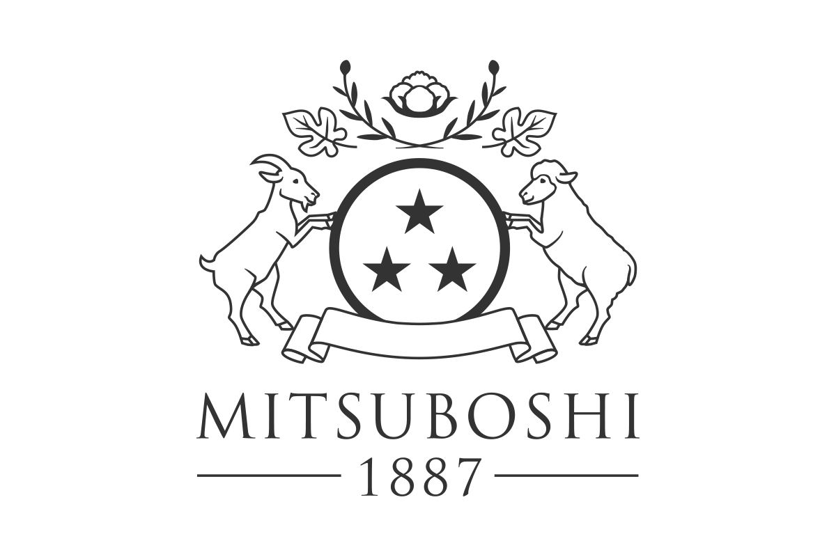 MITSUBOSHI 1887 Logo design vertical